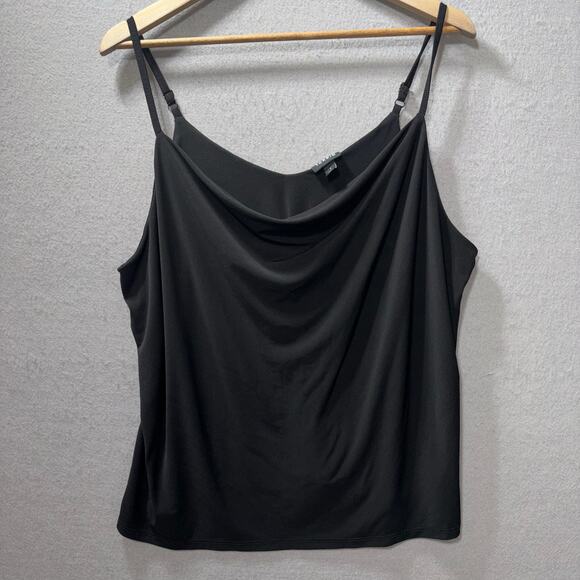 Torrid Womens Black Cami Tank Top Size 1 Plus Size Adjustable Straps Curvy Basic - Picture 1 of 6